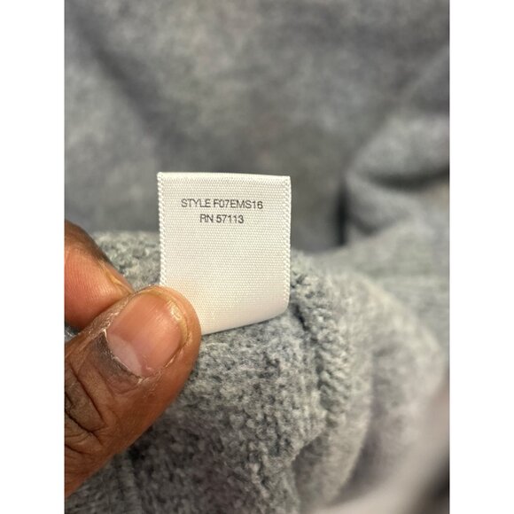 Eastern Mountain Sports Mens Medium Grey Crewneck Sweater - Picture 9 of 10